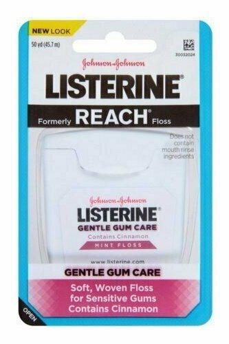 Listerine Gentle Gum Care Woven Floss 50 Yards
