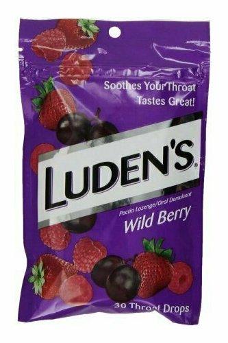 Luden's Throat Drops Wild Berry Assortment 30 each