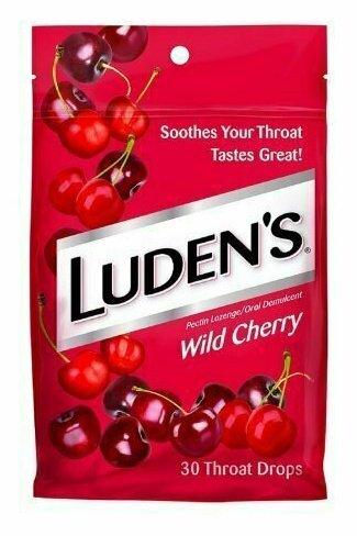 Luden's Throat Drops, Wild Cherry 30 each