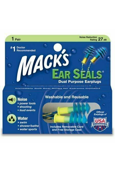 Mack's Ear Seals Dual Purpose Earplugs 1 Pair