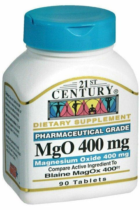 MAGNESIUM OXIDE 400MG TABLET 90CT