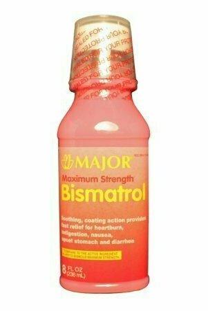 Major Bismatrol Maximum Liq Bismuth Subsalicylate-525 Mg/15 Ml Pink