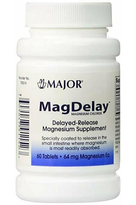 Major MagDelay 64mg Tablets - 60 each
