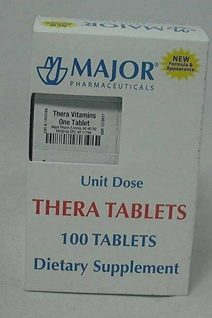 Major Thera Multi Vitamin - 100 tabs