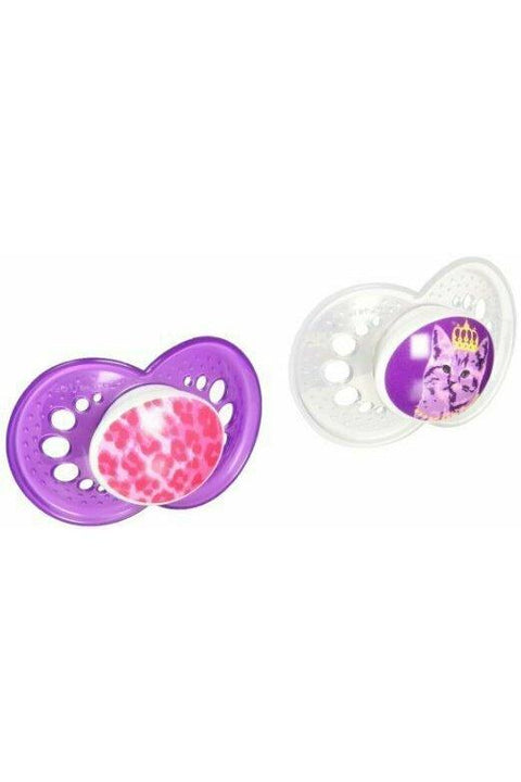 Mam Animal Silicone Orthodontic Pacifiers- 6+M-Asst Patterns