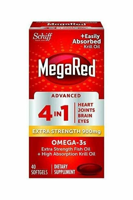 MegaRed Advanced 4in1 900mg, 40 Softgels