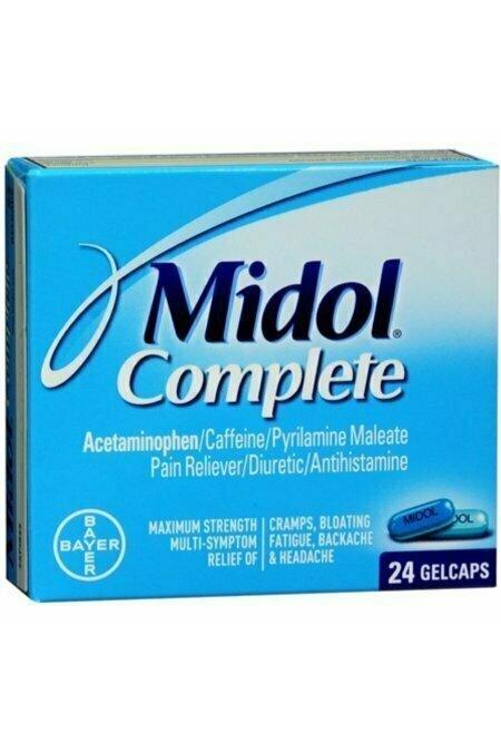 Midol Menstrual Complete Gelcaps 24 each