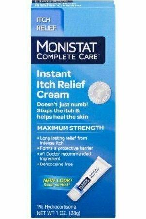 MONISTAT Complete Care Instant Itch Relief Cream 1 oz