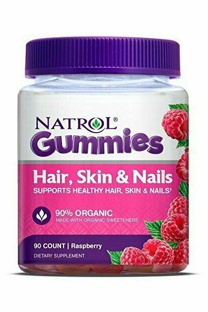 Natrol Hair Skin & Nails Gummy, 90 Count