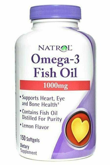 Natrol Omega 3 1000Mg 150 Softgels