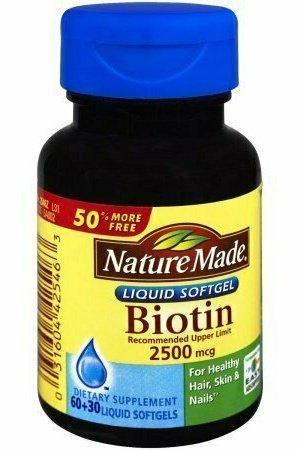 Nature Made Biotin 2500mcg, 90 CT