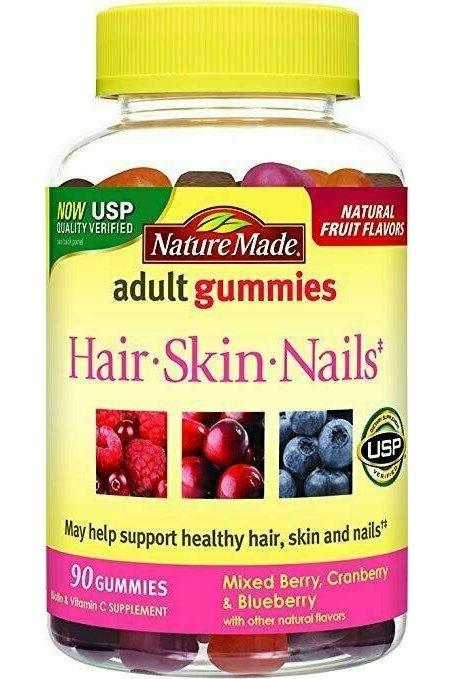 Nature Made Hair, Skin & Nails Adult Gummies 90 Ct