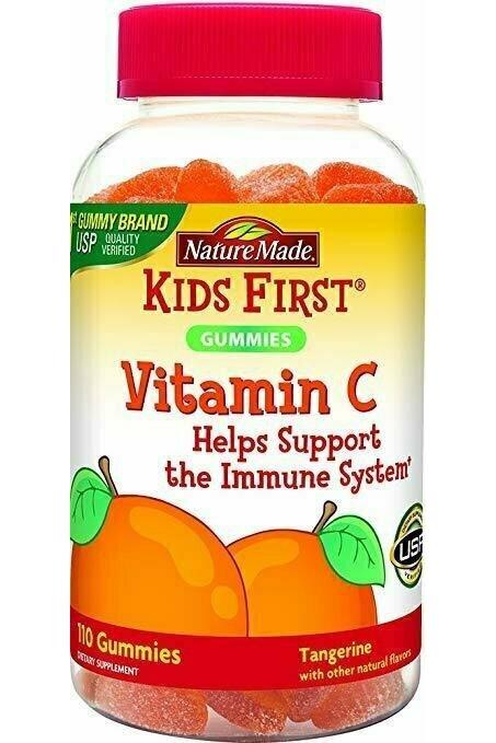 Nature Made Kids First Vitamin C Gummies, 110 Count