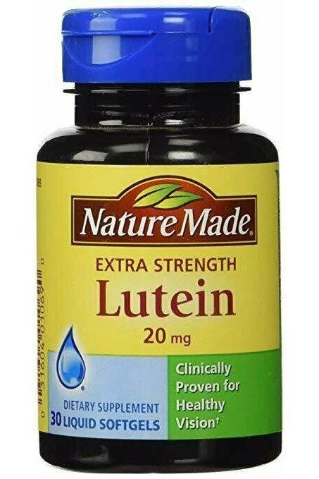 Nature Made Lutein 20 mg Softgels, 30 ct