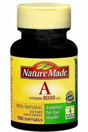 Nature Made Vitamin A Softgels, 100ct