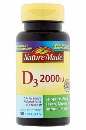 Nature Made: Vitamin D 2000 I.U. Liquid Softgels Dietary Supplement, 90 Ct