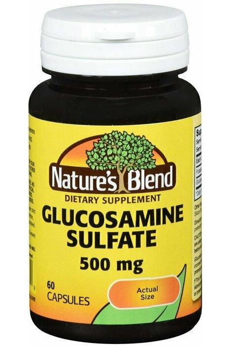 Nature's Blend Glucosamine Sulfate 500mg, 60 Capsules