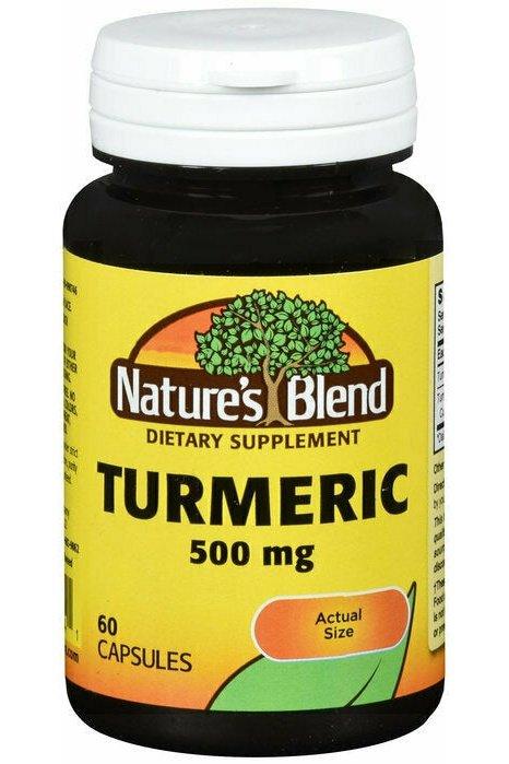 Nature's Blend Turmeric 500mg, 60 Capsules