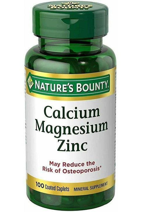 Nature's Bounty Calcium-Magnesiuim-Zinc 100 count