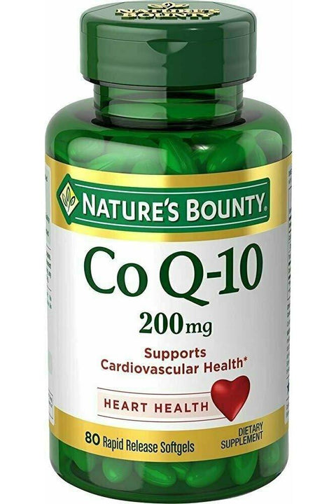 Nature's Bounty Co Q-10 200 mg, 80 Ct Rapid Release Softgels