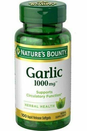 Nature's Bounty Garlic 1000 Mg Softgels 100 each
