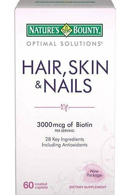 Nature's Bounty Hair, Skin and Nails Formula, 60 Coated Caplets