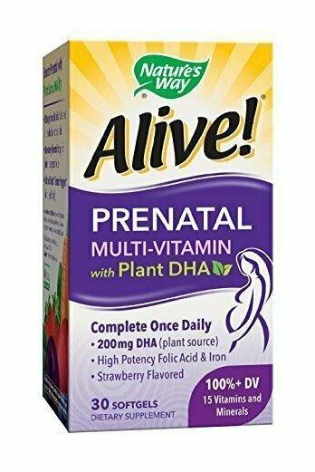Nature's Way Alive! Prenatal Multivitamin 30 Softgels