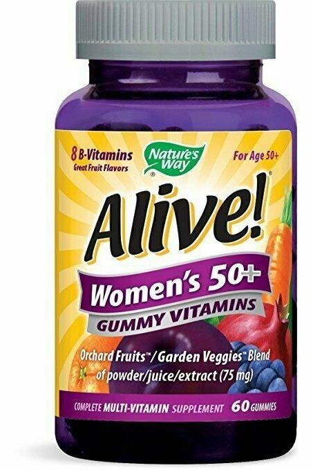 Nature's Way Alive! Women's 50+ 60 Gummies