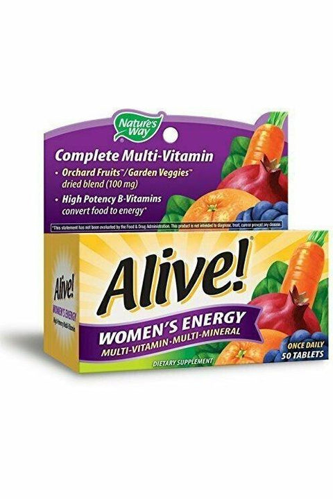 Nature's Way Alive! Women's Energy Multivitamin 50 Tablets