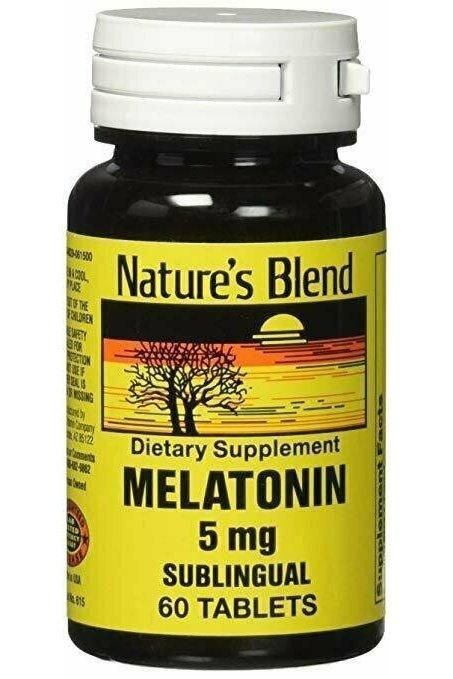 Natures Blend Melatonin 5 mg 60 Tabs