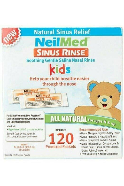 Neil Med Sinus Rinse Pediatric Packets , Premixed 120/box