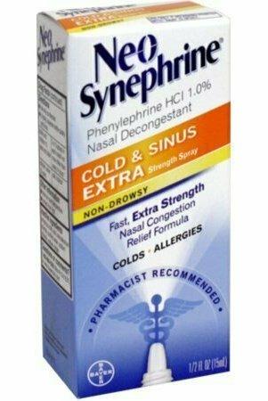 Neo-Synephrine Cold & Sinus Extra Strength Spray 0.50 oz
