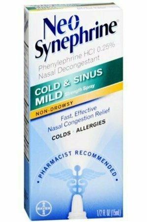 Neo-Synephrine Spray Mild 0.50 oz