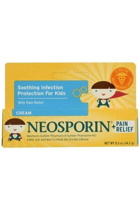 NEOSPORIN KIDS PLUS PAIN CREAM 0.5OZ