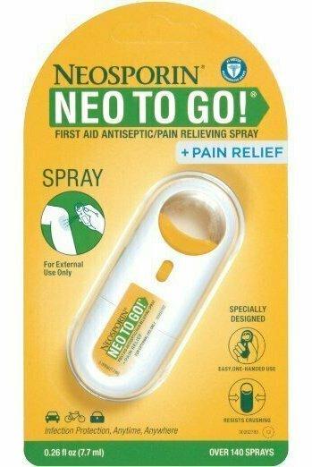 Neosporin Neo to Go! First Aid Antiseptic Spray, 0.26 Fluid Ounce
