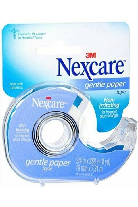 Nexcare Gentle Paper Tape 3/4 Inch X 8 Yards