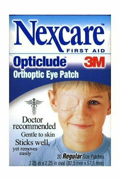 Nexcare Opticlude Elastic Bandages for Orthoptic Eye Patch, 20 Count