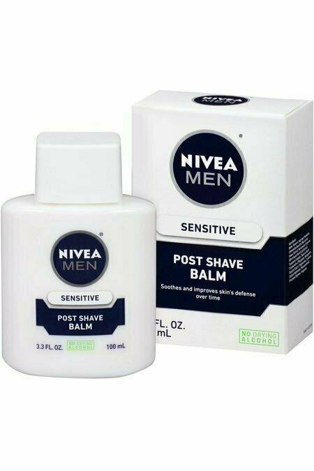 NIVEA FOR MEN Post Shave Balm, Sensitive 3.30 oz