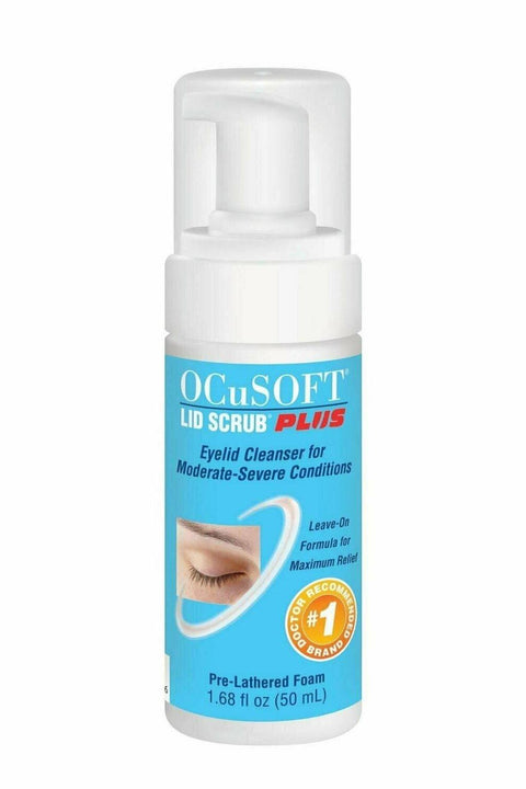 Ocusoft Lid Scrub Plus Formula Foaming Eyelid Cleanser1.68 oz