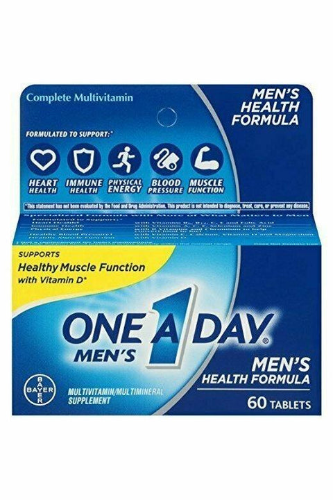One A Day Men's Health Formula Multivitamin, 60 Count