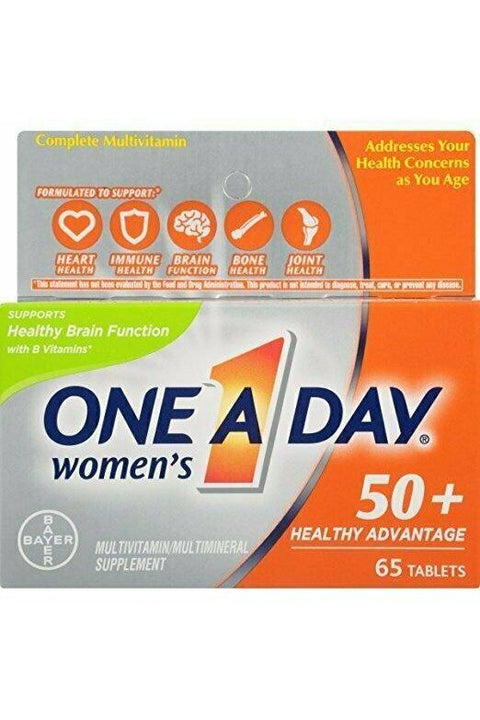One A Day Women's 50+ Healthy Advantage Multivitamin, 65 Count