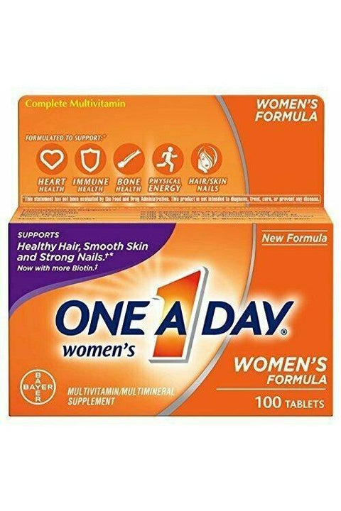 One-A-Day Women's Multivitamin Tablets, 100 Count