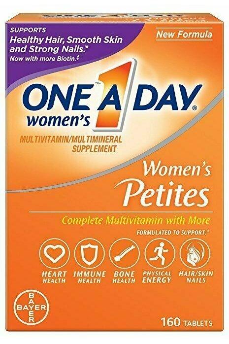 One A Day Women's Petite Multivitamins, 160 Count