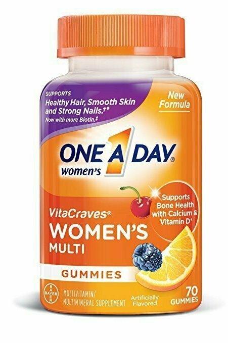 One A Day Women's VitaCraves Multivitamin Gummies, 70 Count