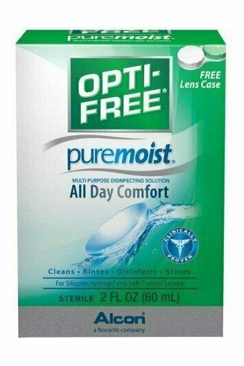 OPTI-FREE Pure Moist Multi-Purpose Disinfecting Solution 2 oz