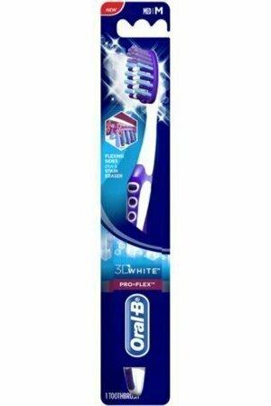 Oral-B 3D White Pro-Flex Toothbrush Medium 1 Each