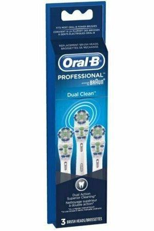 Oral-B Dual Clean Replacement Brushheads 3 each