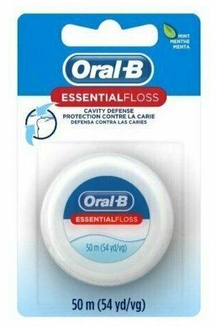 Oral-B EssentialFloss Waxed Mint 55 Yards