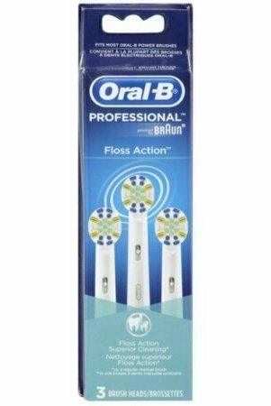 Oral-B Floss Action Brush Head 3 Each
