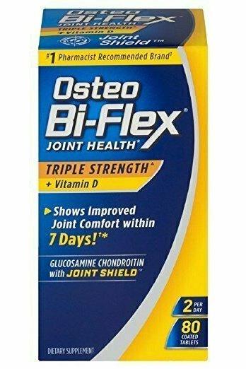 Osteo Bi-Flex Triple Strength + Vitamin D, Coated Tablets 80each